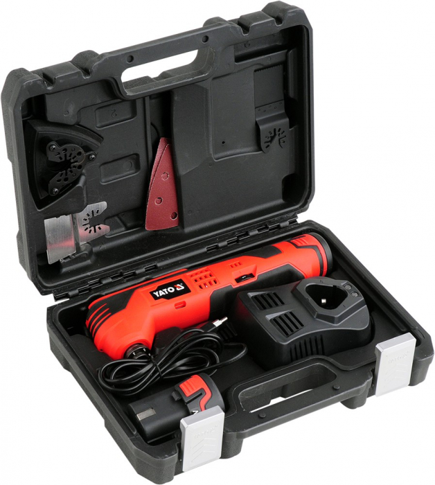 Unealta multifunctionala oscilanta YATO cu acumulator de 10.8 V [8]
