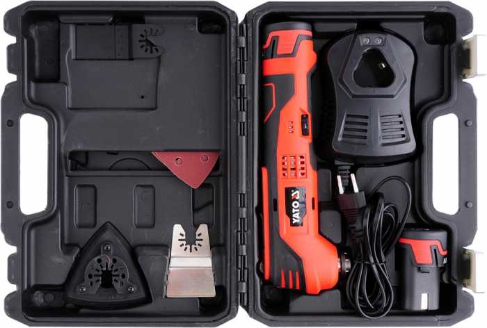 Unealta multifunctionala oscilanta YATO cu acumulator de 10.8 V [3]
