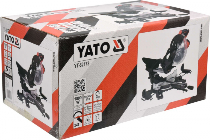 Fierastrau circular banc YATO laser 1800W 5000 rpm 255mm [7]