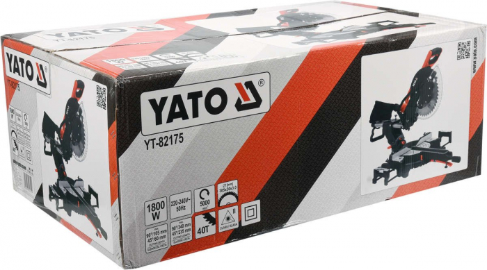 Fierastrau circular banc YATO laser 1800W 5000 rpm 305mm [7]