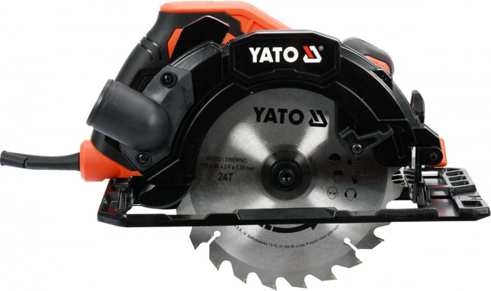 Fierastrau circular YATO 1500W 5500 rpm 185mm [2]