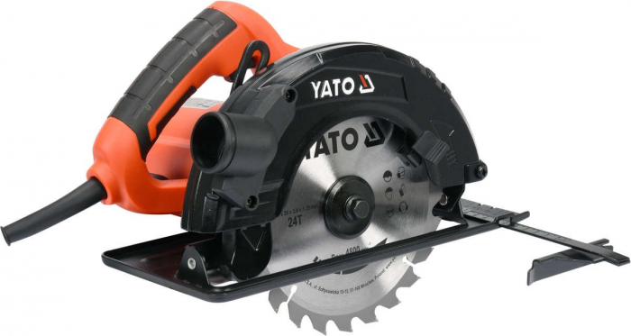Fierastrau circular YATO 1500W 4800 rpm 185mm [2]