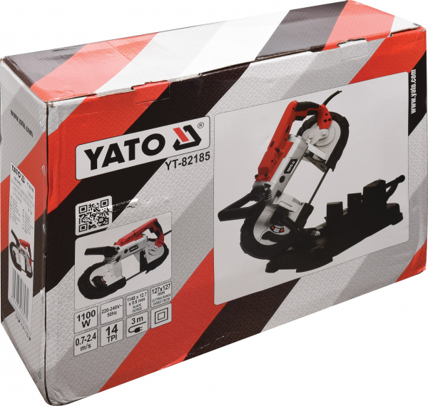 Fierastrau cu Banda YATO, 1100W, 1140 x 12.7 x 0.6mm, 14TPI, 127 x 127mm [9]