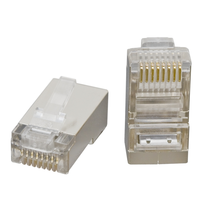 Fisa modular8P8C FTP Cat.5, set 100 buc. [2]