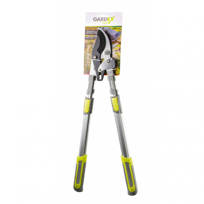 Foarfeca crengi telescopica mecanism clichet tip nicovală GX GARDEX TOOLS [3]