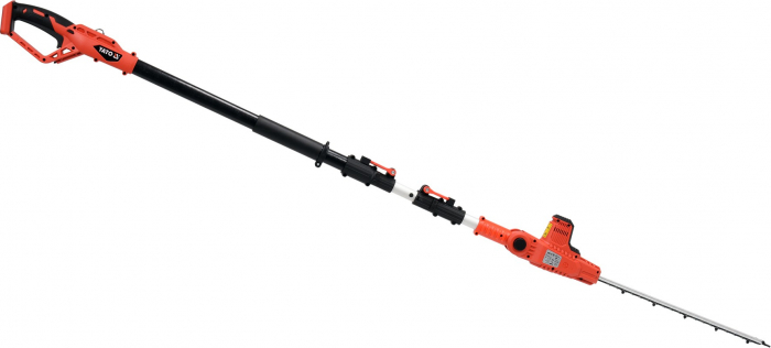 Foarfeca electrica pentru tuns gard viu YATO telescopica 207 - 274 cm 18V (Fara acumulator si incarcator) [2]