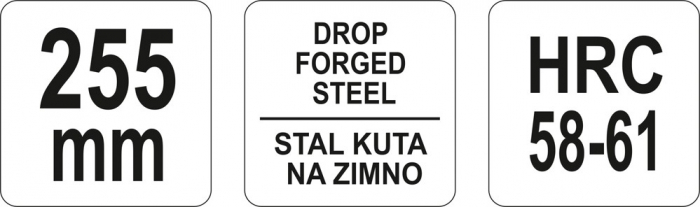 Foarfeca pentru tabla YATO taiere dreapta 225mm [3]