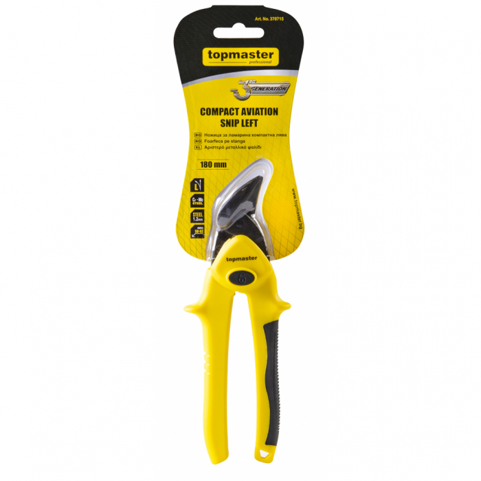 Foarfeca tabla pe stanga "L" 180mm TMP STARK Top Master Pro [4]