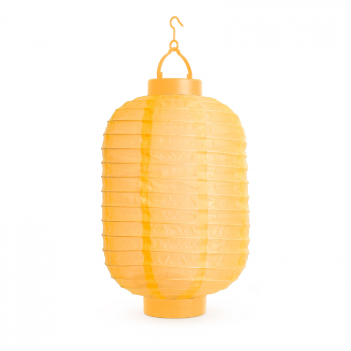 Garden of Eden - Lampion solar cu LED 3 culori, alb rece 21 cm [4]