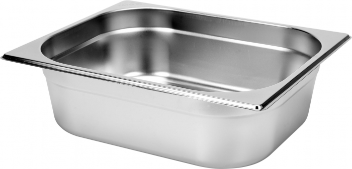 GASTRONORM CONTAINER GN STAINLESS STEEL 1 2 100MM