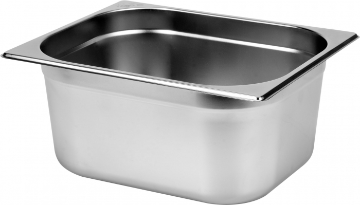GASTRONORM CONTAINER GN STAINLESS STEEL 1 2 150MM