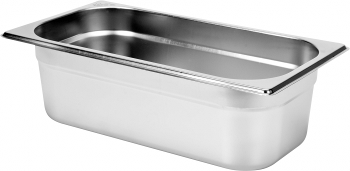 GASTRONORM CONTAINER GN STAINLESS STEEL 1 3 100MM