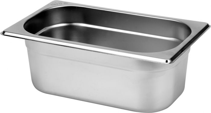 GASTRONORM CONTAINER GN STAINLESS STEEL 1 4 100MM