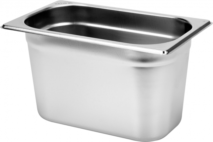 GASTRONORM CONTAINER GN STAINLESS STEEL 1 4 150MM