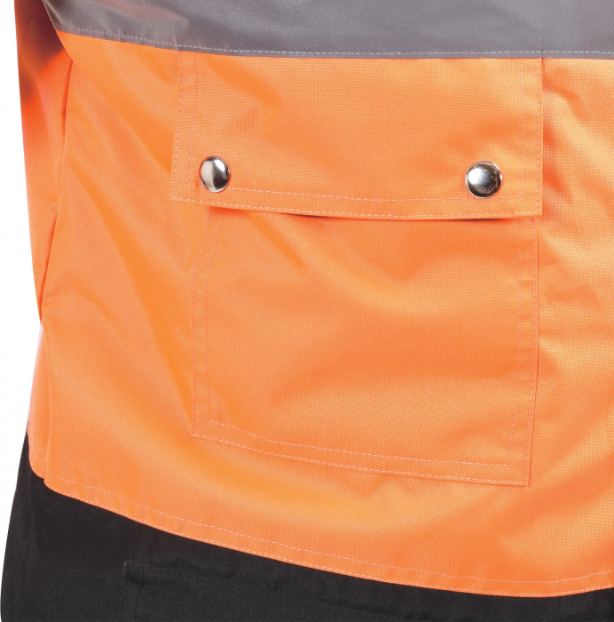 Geaca reflectorizanta izolata YATO impermeabila Wind-Proof Poliester [2]