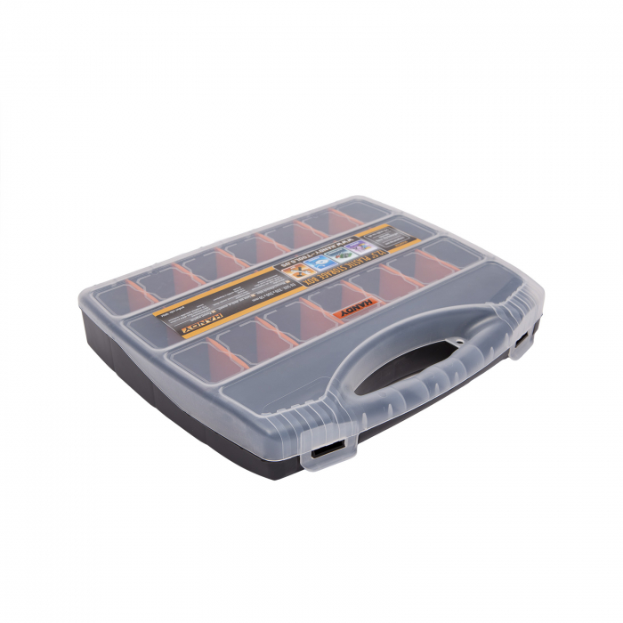 Geanta din plastic pentru accesorii 12.5" - 320 x 260 x 50 mm [2]