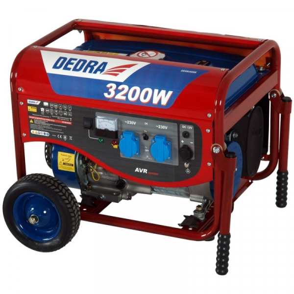 Generator de putere DEDRA 2.8kW, motor 4 timpi, benzina 2.8kW