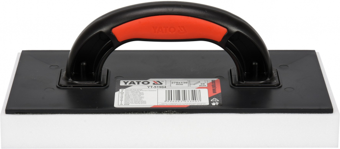 Gletiera burete YATO, 30mm, 270X130mm, maner plastic [2]
