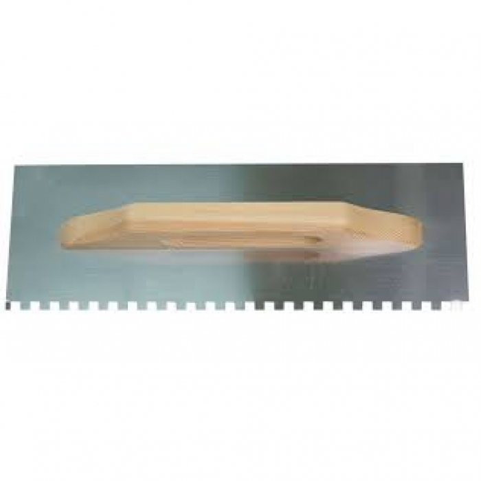 Gletiera maner lemn cu dinti 380x130mm TS TopStrong [2]