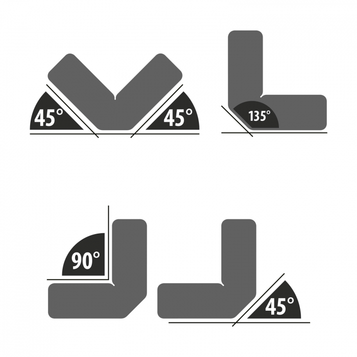 HANDY - Magnet de fixare pentru sudură - 45° - 90° - 135° - 9 kgf [3]
