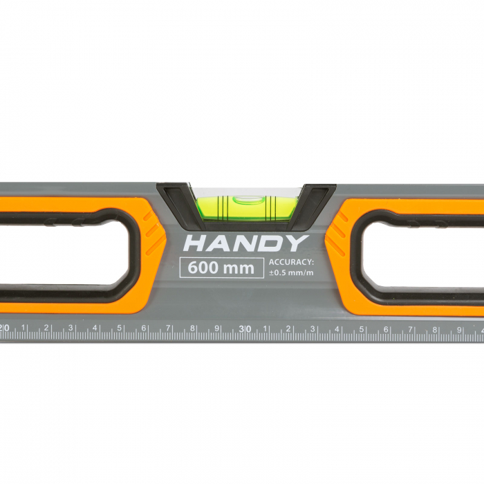 Handy - Nivelă - cu riglă şi boloboc cu oglindă, 600 mm [5]