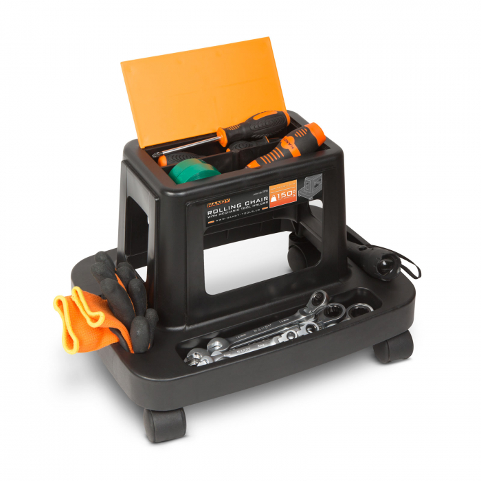 HANDY - Scaun de lucru pe rotile, cu compartimente pentru scule [5]