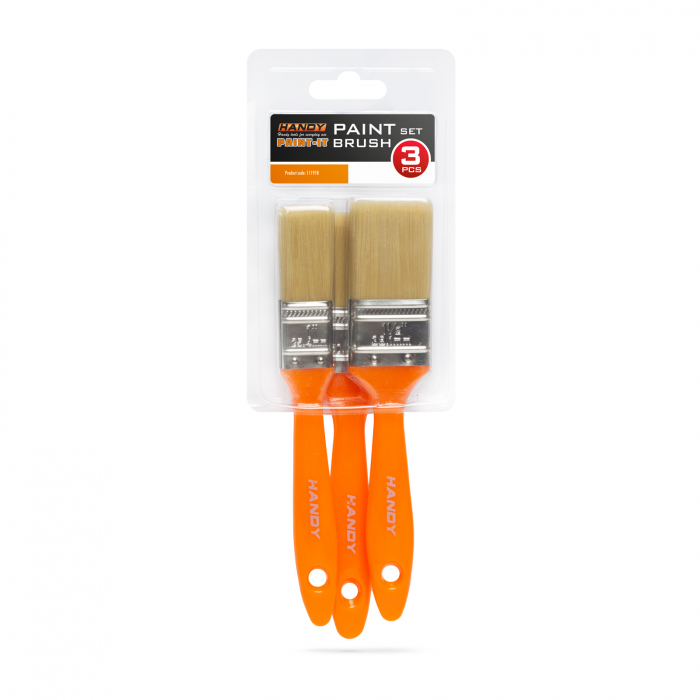 HANDY - Set pensule, cu mâner material plastic - 3 piese 1" / 1,5" / 2" [2]