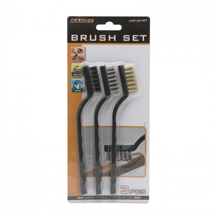 HANDY - Set perie de metal, 3 piese/set [3]