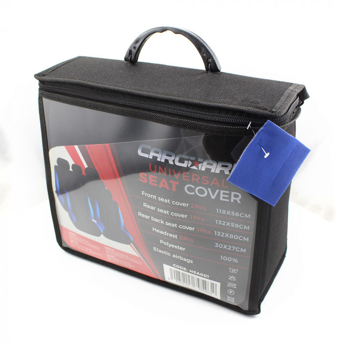 Huse universale pentru scaune auto - albastre - CARGUARD [3]