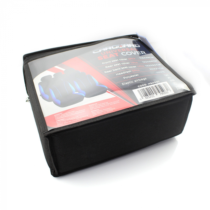 Huse universale pentru scaune auto - albastre - CARGUARD [4]