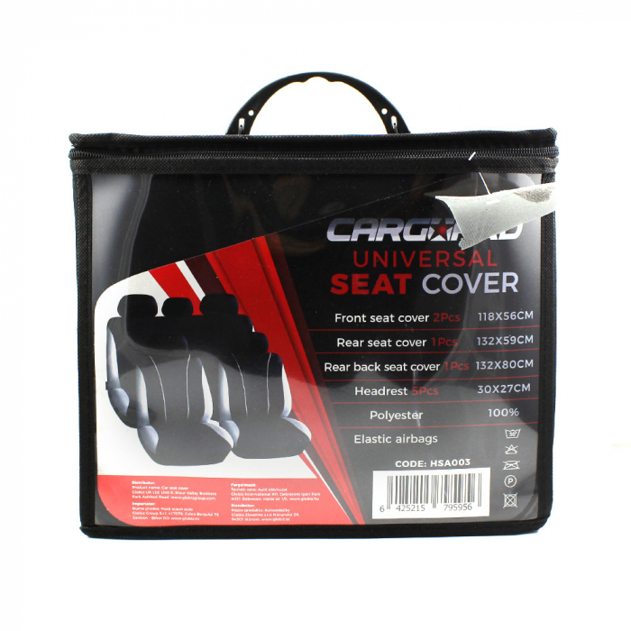 Huse universale pentru scaune auto - gri - CARGUARD [2]