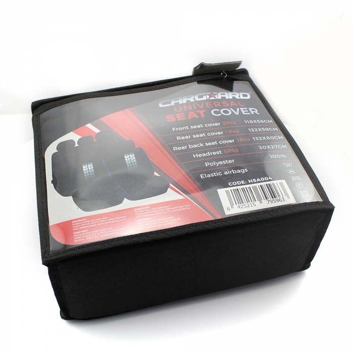 Huse universale pentru scaune auto - negre - CARGUARD [3]