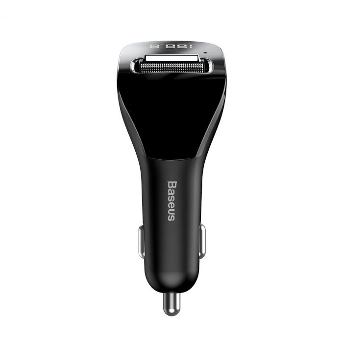 Incarcator auto + modulator FM BASEUS F40 AUX wireless (negru) CCF40-01 [3]