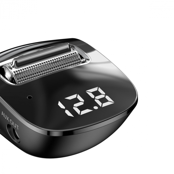 Incarcator auto + modulator FM BASEUS F40 AUX wireless (negru) CCF40-01 [5]