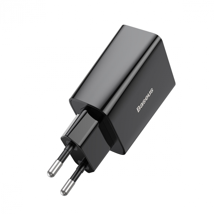 Incarcator de retea rapid BASEUS Speed Mini PD 3A 20W USB-C (negru) CCFS-SN01 [3]