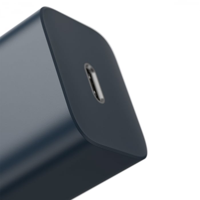 Incarcator de retea rapid BASEUS Super Si cu cablu USB-C la Lightning 1C 20W (albastru) TZCCSUP-B03 [3]