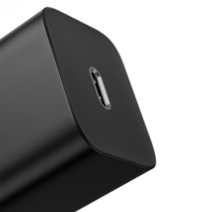 Incarcator de retea rapid BASEUS Super Si 1C 20W cablu USB-C pentru Lightning 1m (negru) TZCCSUP-B01 [6]