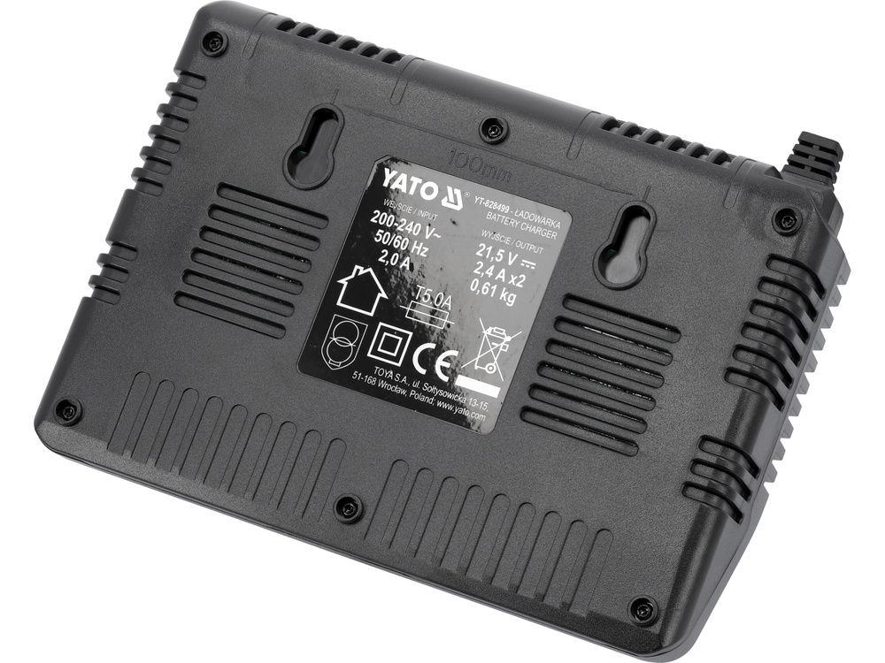 Incarcator Dublu YATO Li-Ion 18V 2.2A [4]
