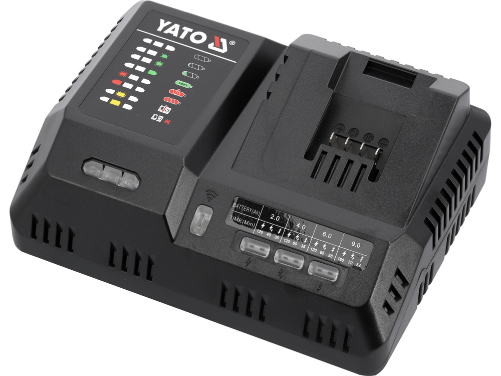 Incarcator Super Rapid Inteligent YATO cu Sistem Racire, Li-Ion 18V (2.4-12A) [3]