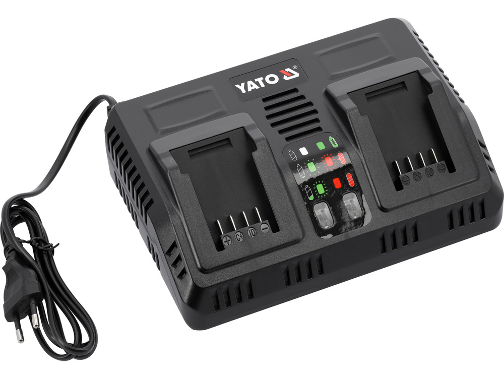 Incarcator Dublu Inteligent Rapid YATO Li-Ion 18V (2.4-4.5A) [2]