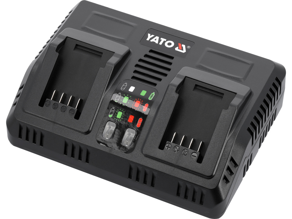 Incarcator Dublu Inteligent Rapid YATO Li-Ion 18V (2.4-4.5A) [3]