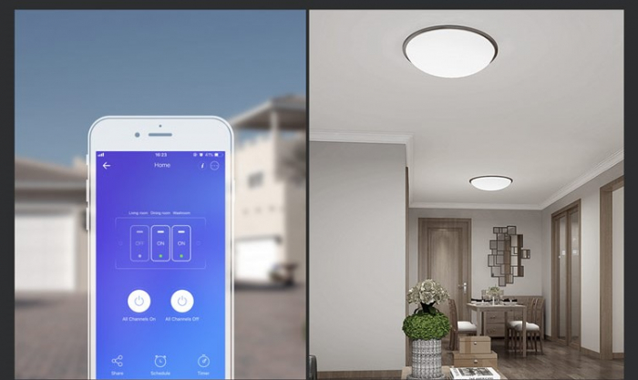 Intrerupator inteligent triplu cu touch WiFi + RF 433 SONOFF T3 EU TX aplicatie eWeLink IM190314020 [7]