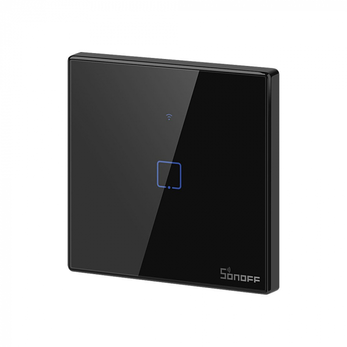 Intrerupator inteligent simplu cu touch WiFi + RF 433 SONOFF T3 EU TX aplicatie eWeLink IM190314018 [3]