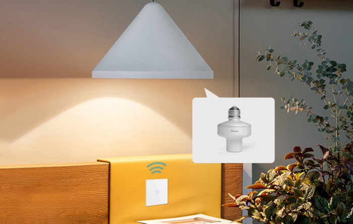Intrerupator inteligent simplu cu touch Wireless SONOFF 433MHz T2EU1C-RF aplicatie eWeLink M0802030009 [4]