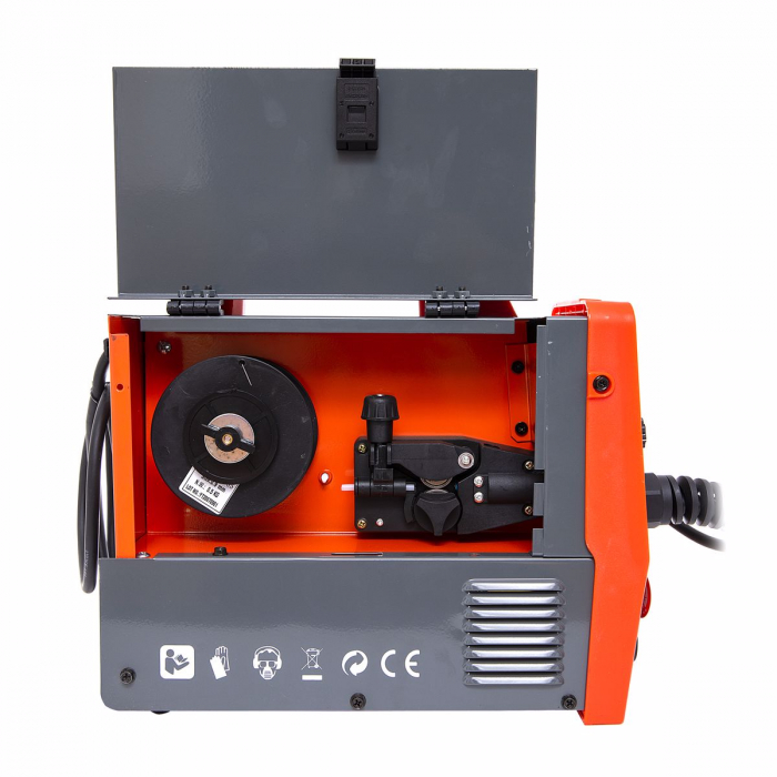 Aparat de sudura digital ALMAZ MIG 200A electrozi 1.6-3.2 mm sarma sudura 0.6-1 mm [4]