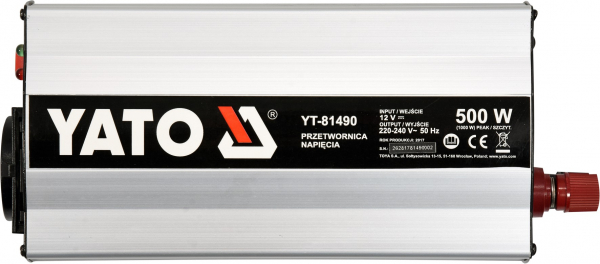 Invertor tensiune YATO, 500W [2]