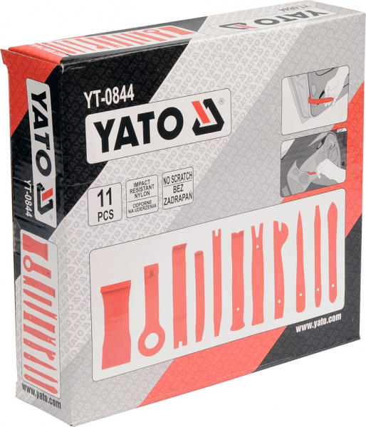 Kit demontare tapiterie auto YATO nylon intarit 11buc [3]