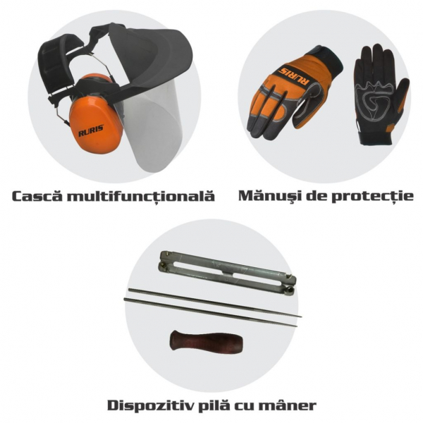 Kit RURIS, pentru motofierastraie, 3buc [2]