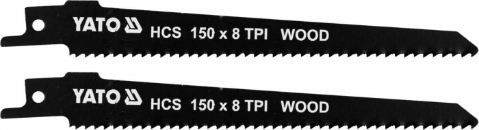 LAME FIERASTRAU SABIE HCS 150MM 8TPI 2PCS YATO [2]