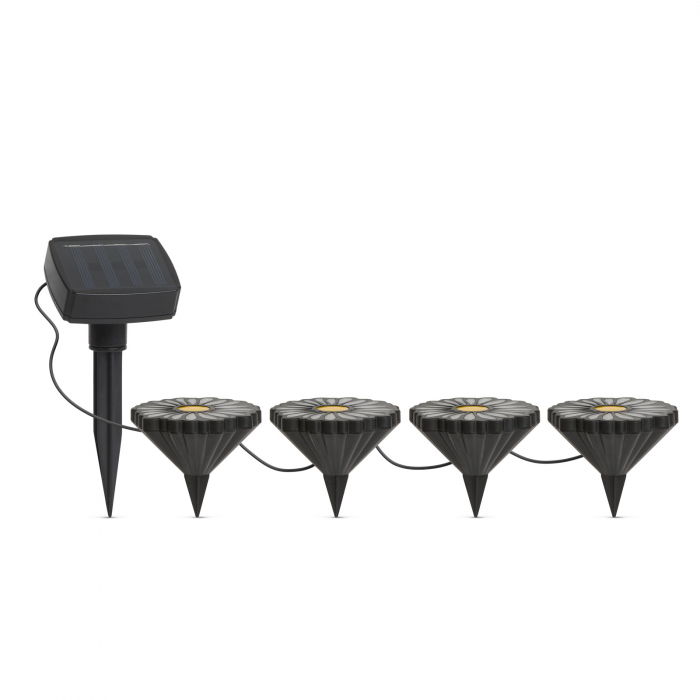 Lampă solară LED - model flori - culoare - 360 cm [2]